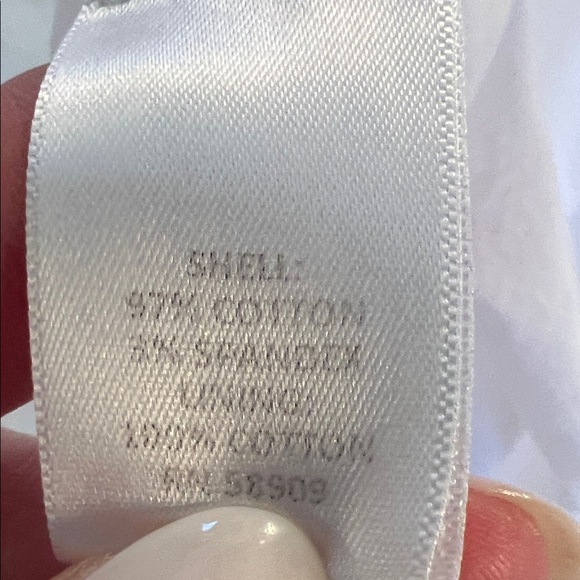 Chelsea and Violet Off The Shoulder White Puff Sleeve Poplin Dress - Picture 7 of 8